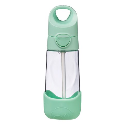 Fľaša na pitie so slamkou 450 ml - spearmint