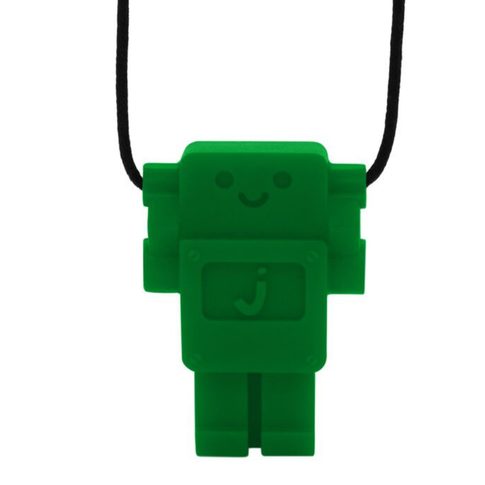 Upokojujúci prívesok Robot, zelený