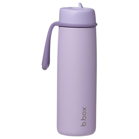 Nerezová termofľaša so slamkou 690 ml - lilac love