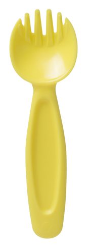 Vidlička/lžička - žlutá