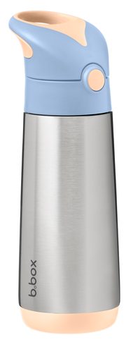 Termoska na pitie so slamkou 500 ml - broskyňa