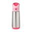 Termoska na pitie so slamkou 500 ml - flamingo fizz