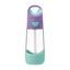 Lahev na pití s brčkem 450 ml - lilac pop