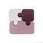 Desiatový box Puzzle 850 ml - Luxe ružový
