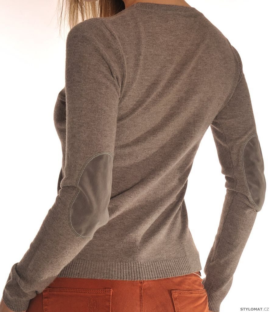 Trendy hnědý angorský svetr - Fashion - Svetry