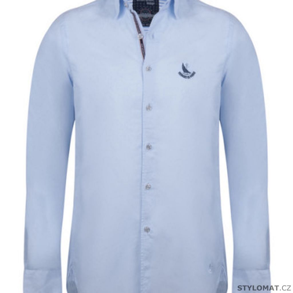 Luxusní Košile Giorgio Di Mare modrá - Giorgio Di Mare - Košile