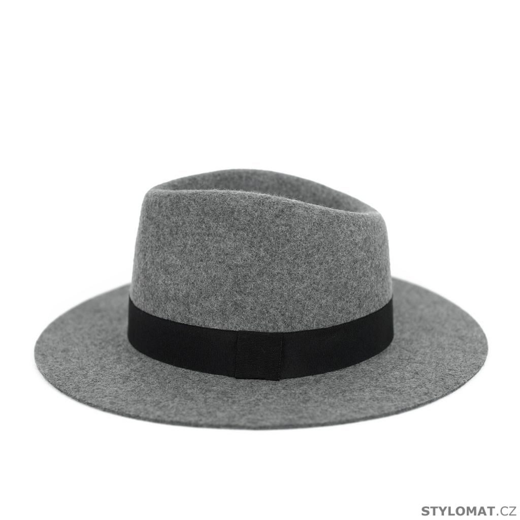Elegantní dámský klobouk šedý - Art of Polo - Vlněné klobouky
