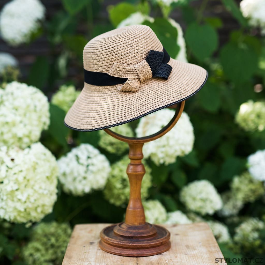 Klobouk k vodě s mašlí - Art of Polo - Dámské letní klobouky