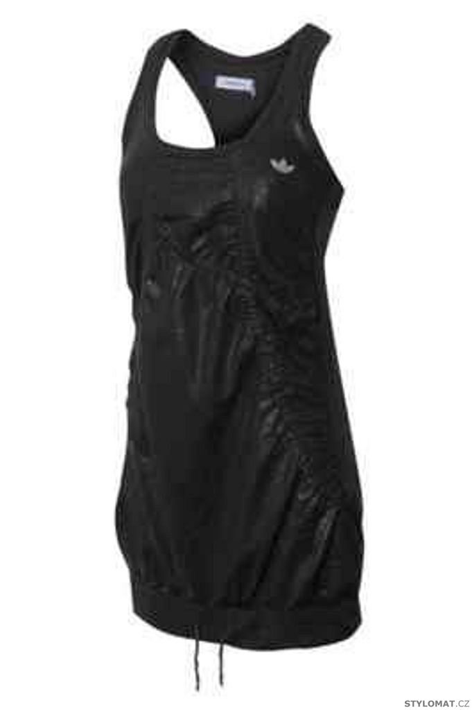 Dámské černé sportovní šaty adidas Originals F NIGHT DRESS - Adidas -  Sportovní soupravy