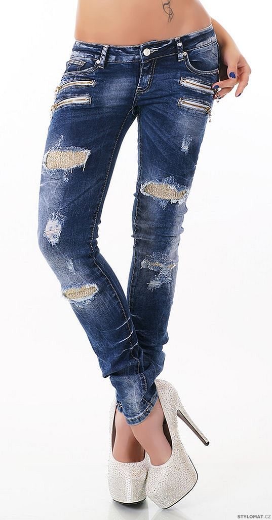 Moderní dámské džíny - EU - Jeansy