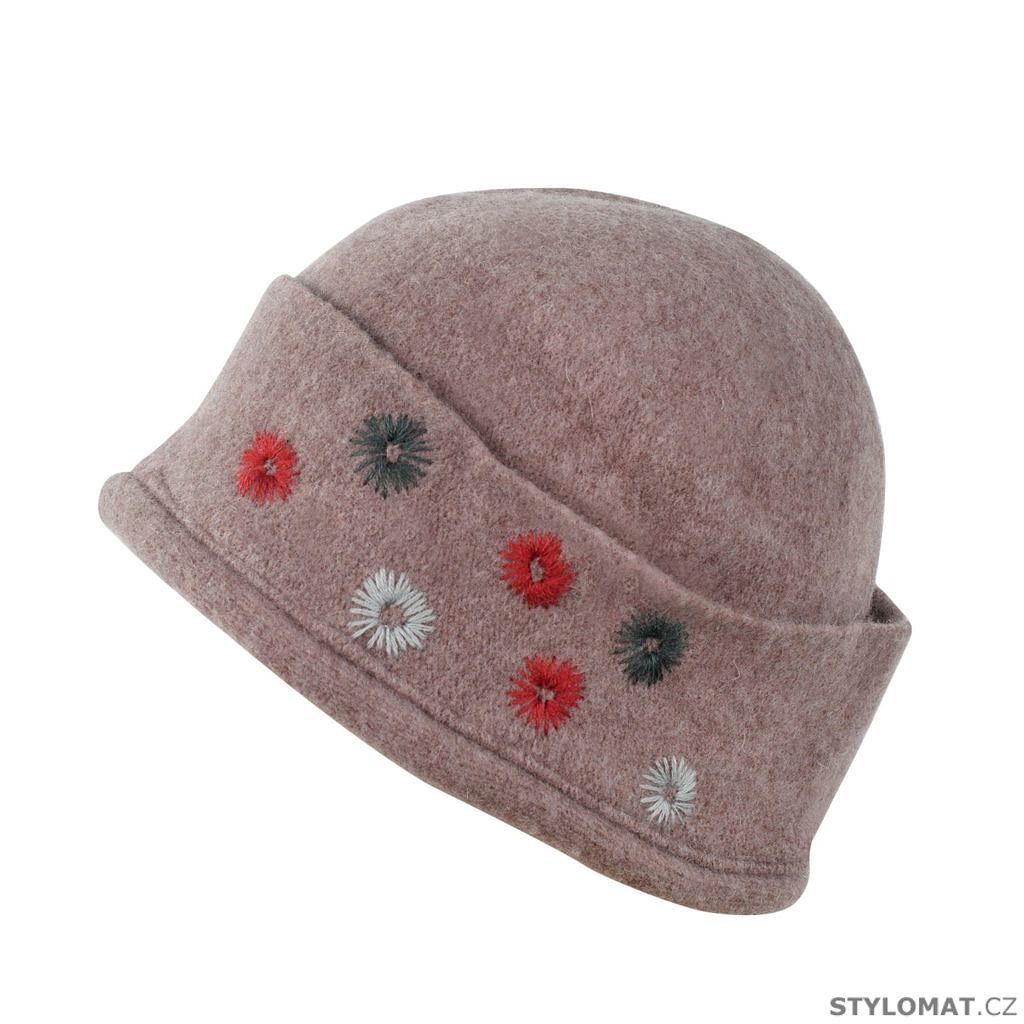 Dámský vlněný klobouk hnědý - Art of Polo - Dámské vlněné klobouky