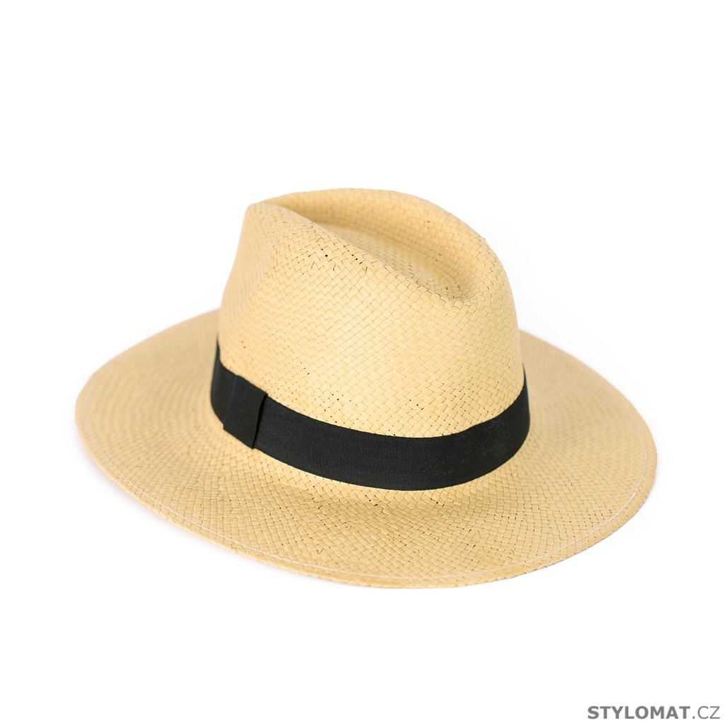 Letní fedora klobouk béžový - Art of Polo - Pánské klobouky a kšiltovky