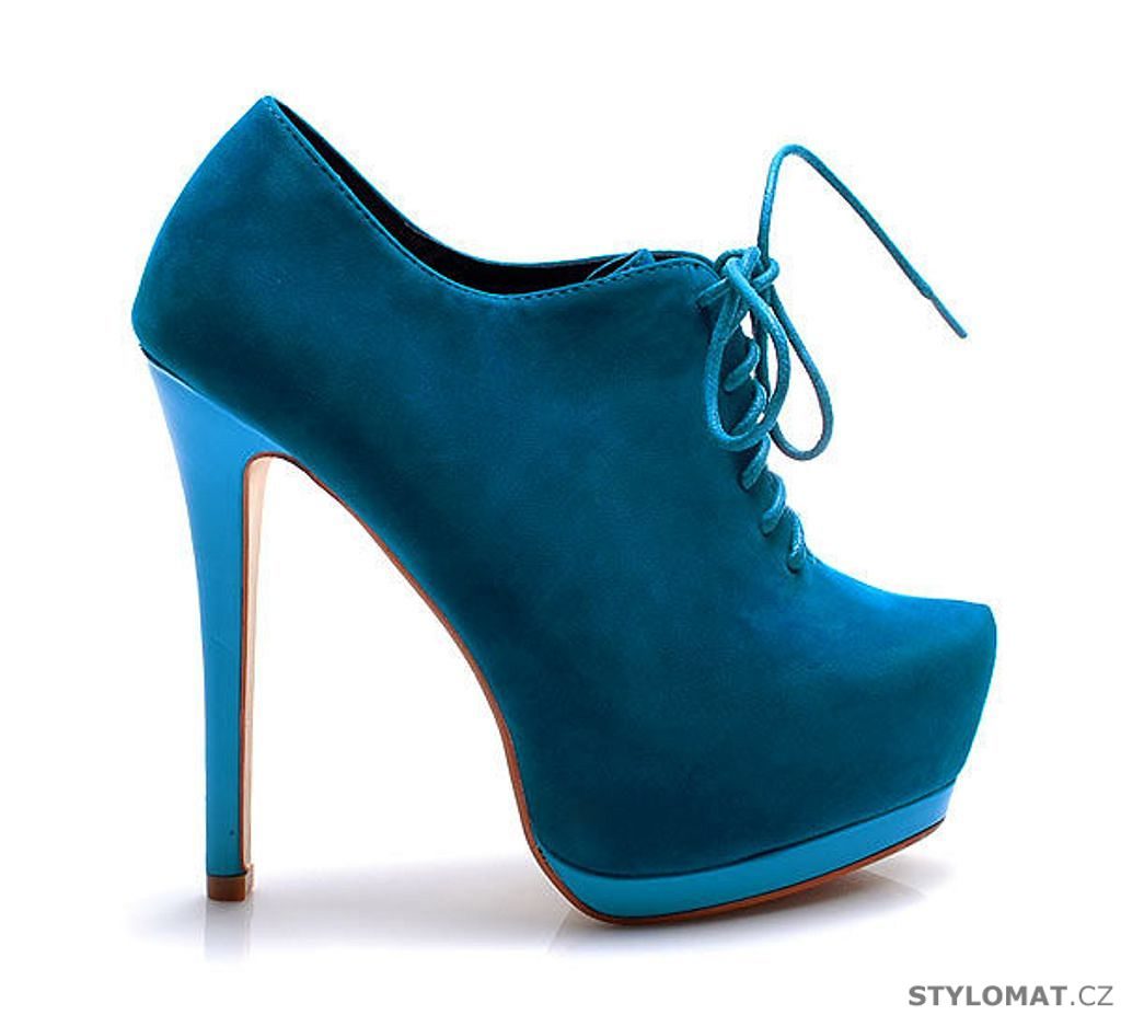 Luxusní kotníkové boty na podpatku - Belle Women - Polobotky