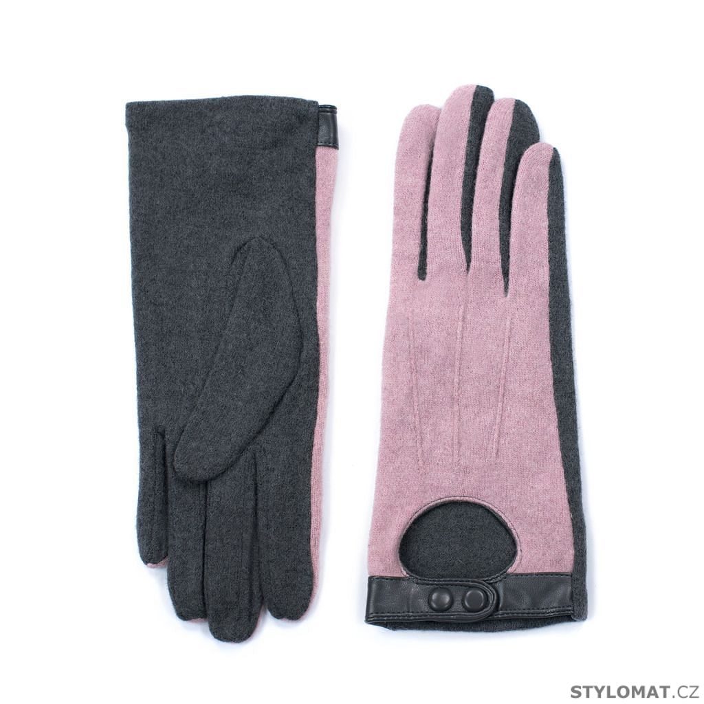 Dámské elegantní rukavice fialkové - Art of Polo - Dámské rukavice