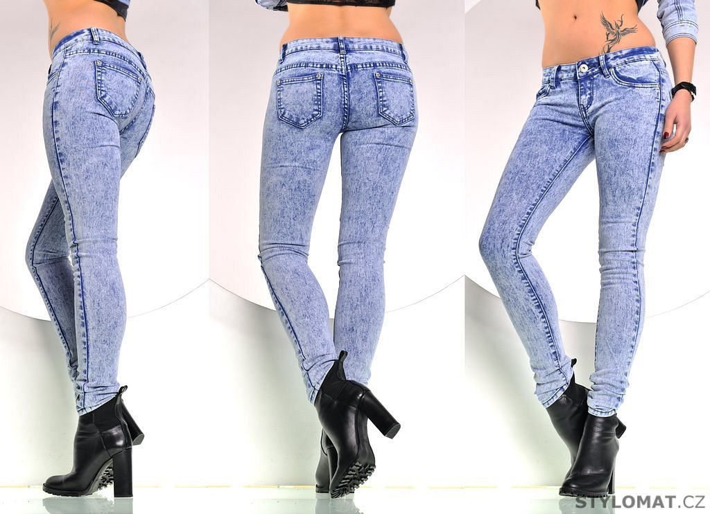 Retro plísňové džíny - Fashion - Jeansy