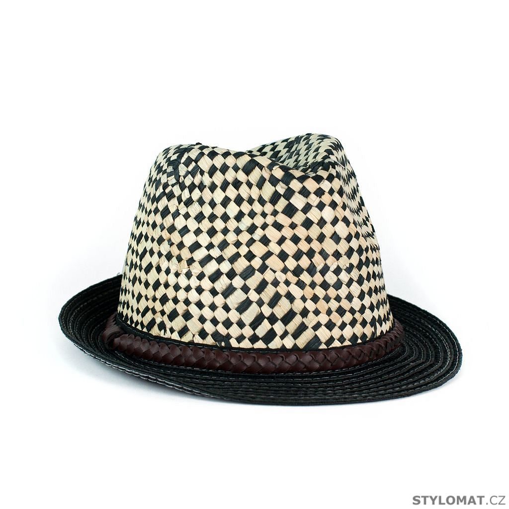 Kostkovaný slamák - Art of Polo - Pánské klobouky a kšiltovky