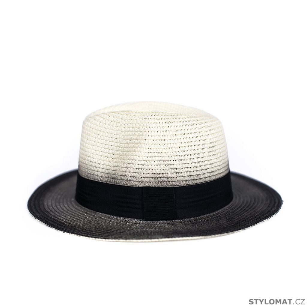 Klobouček černo-bílý - Art of Polo - Dámské letní klobouky