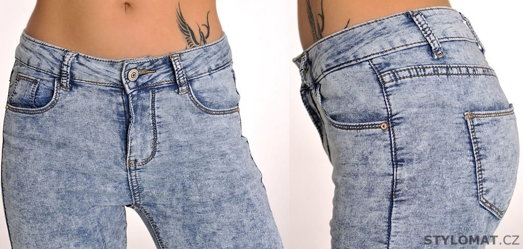 Světlé plísňáče džíny - Fashion - Jeansy