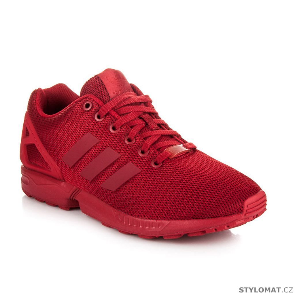 Červené sportovní boty Adidas - Adidas - Sportovní pánská obuv
