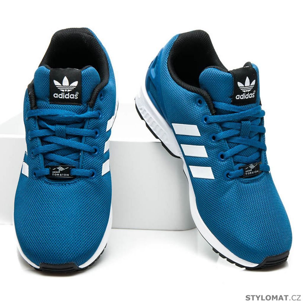 Modré pánské adidasky - Adidas - Sportovní pánská obuv