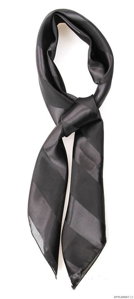 Dámský černý šifonový šátek - Redial - Dámské šátky a šály