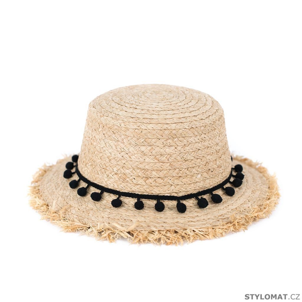 Béžový klobouček - Art of Polo - Dámské letní klobouky