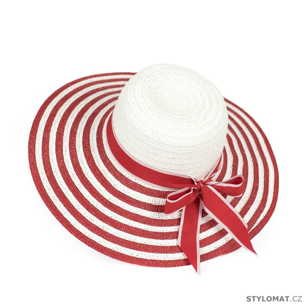 Klobouk námořní červeno bílý - Art of Polo - Dámské letní klobouky