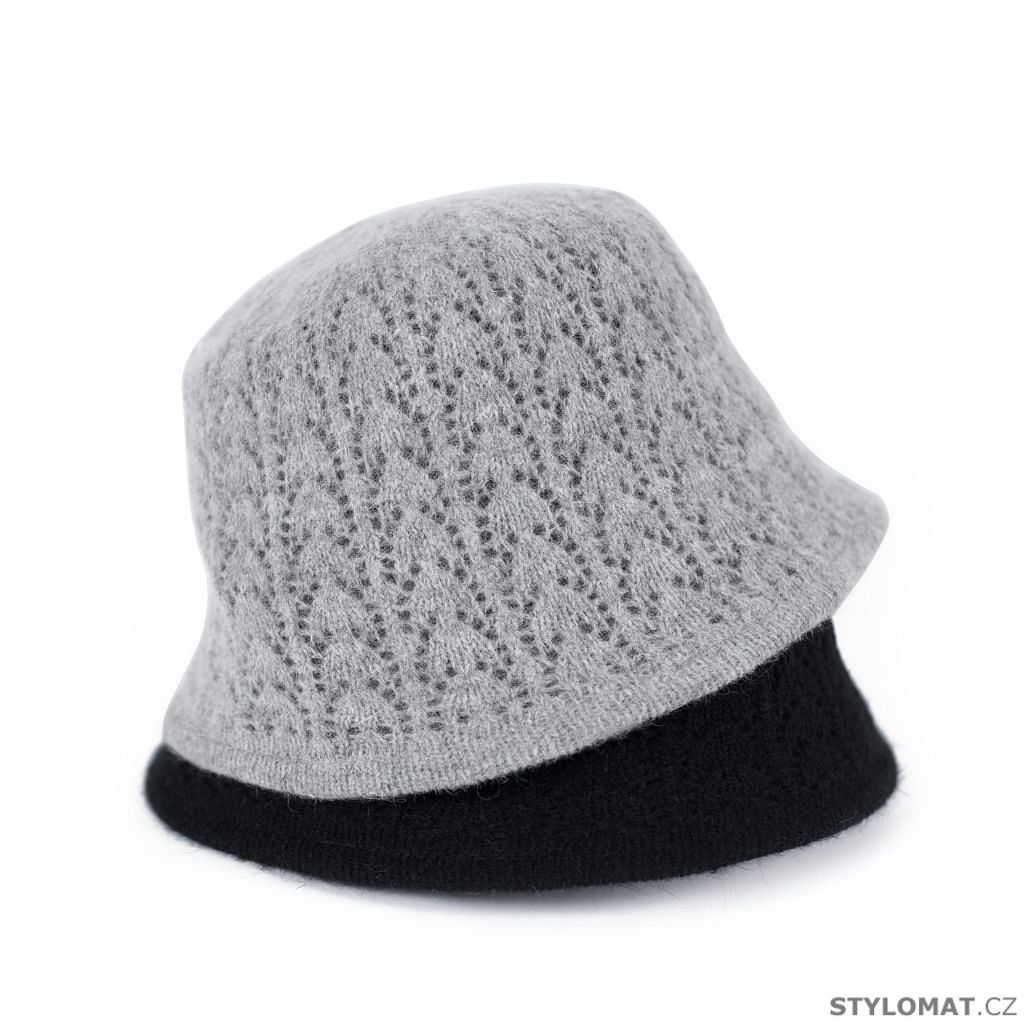 Pletený klobouk šedý - Art of Polo - Vlněné klobouky