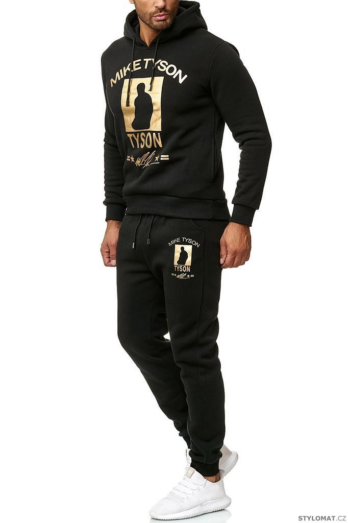 Tepláková souprava Mike Tyson černá - Redox - Sportovní oblečení