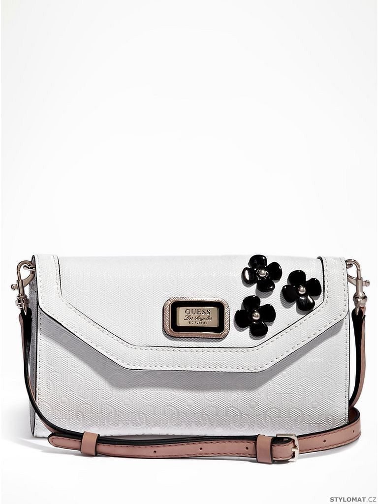 Luxusní bílá kabelka GUESS Britton Mini Cross-Body - Guess - Dámské kabelky  a tašky