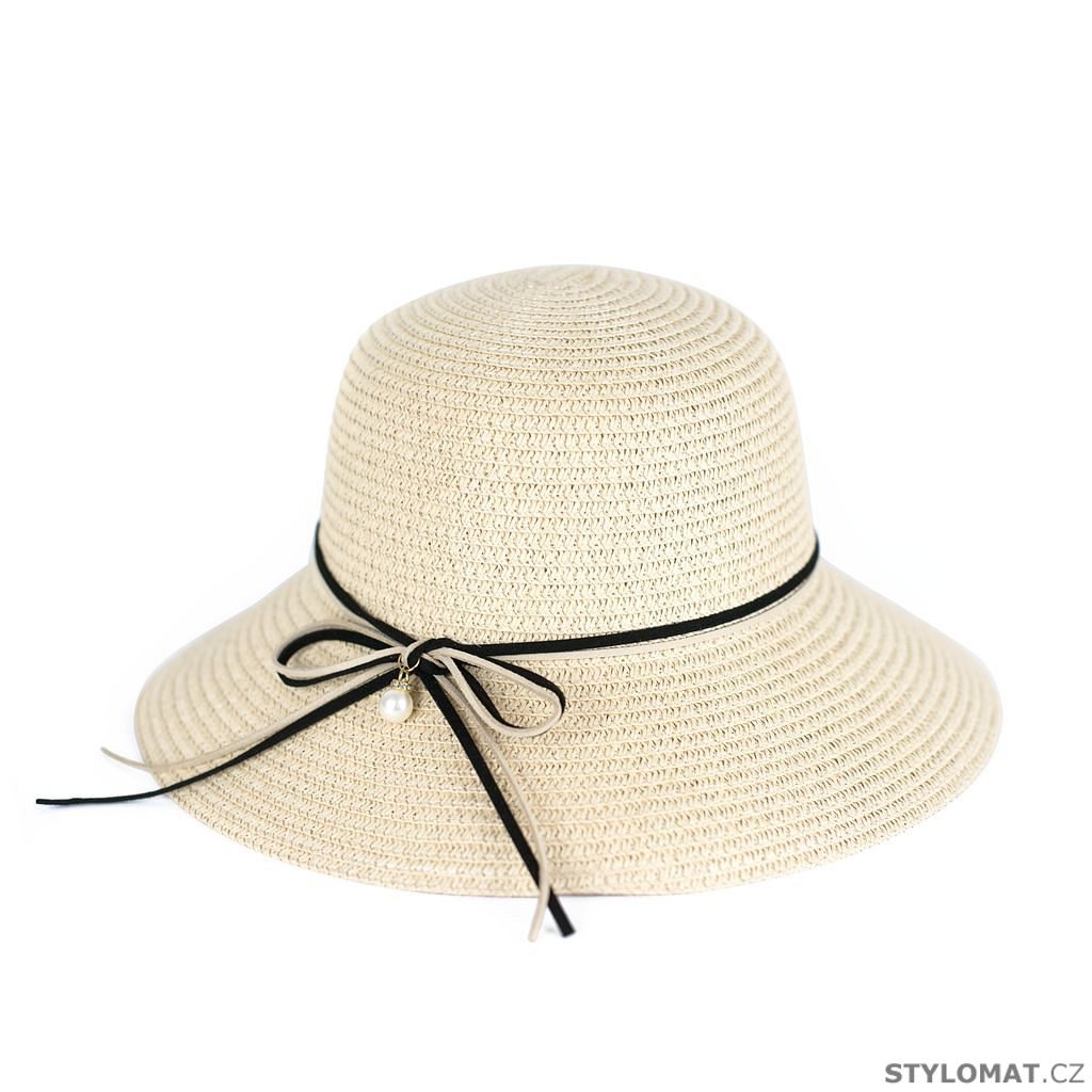 Elegantní klobouk s perličkou - Art of Polo - Dámské letní klobouky