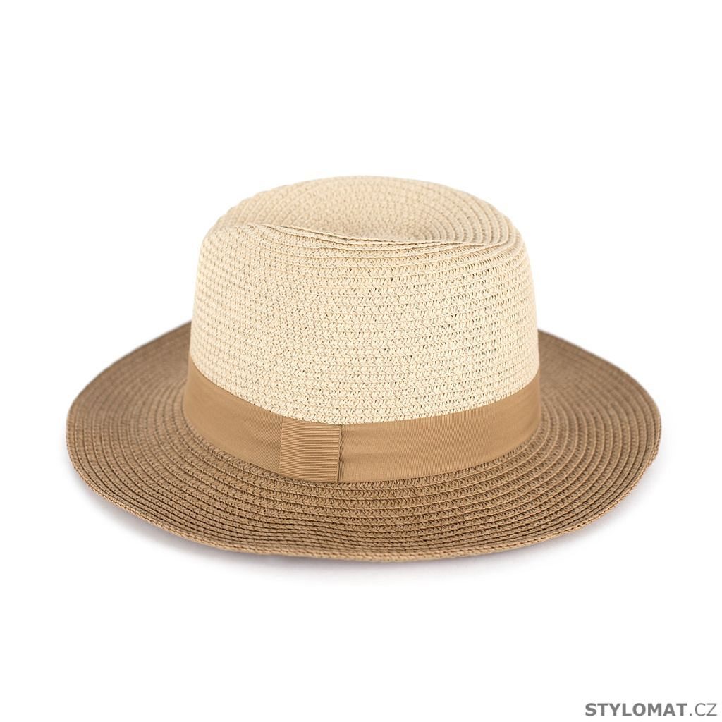 Veselý klobouk fedora béžový - Art of Polo - Pánské klobouky a kšiltovky