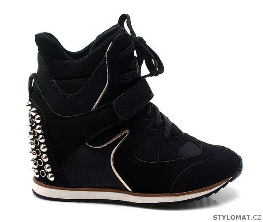 Extravagantní botasky na klínku - SDS - Kotníčkové boty
