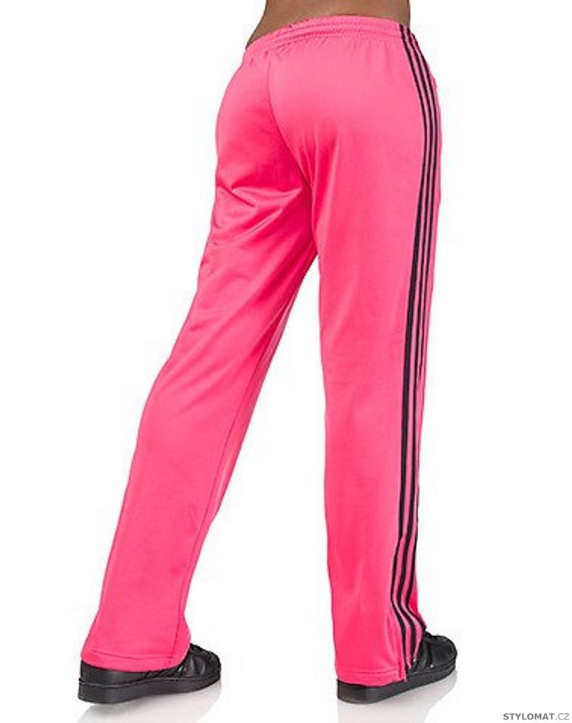 Růžové sportovní kalhoty adidas Originals FIREBIRD TP - Adidas - Sportovní  kalhoty a tepláky