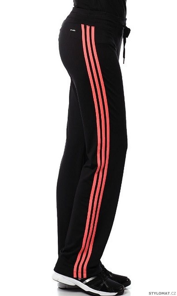 Dámské černo/růžové kalhoty adidas ESS MF 3S ST PT - Redial - Sportovní  kalhoty a tepláky