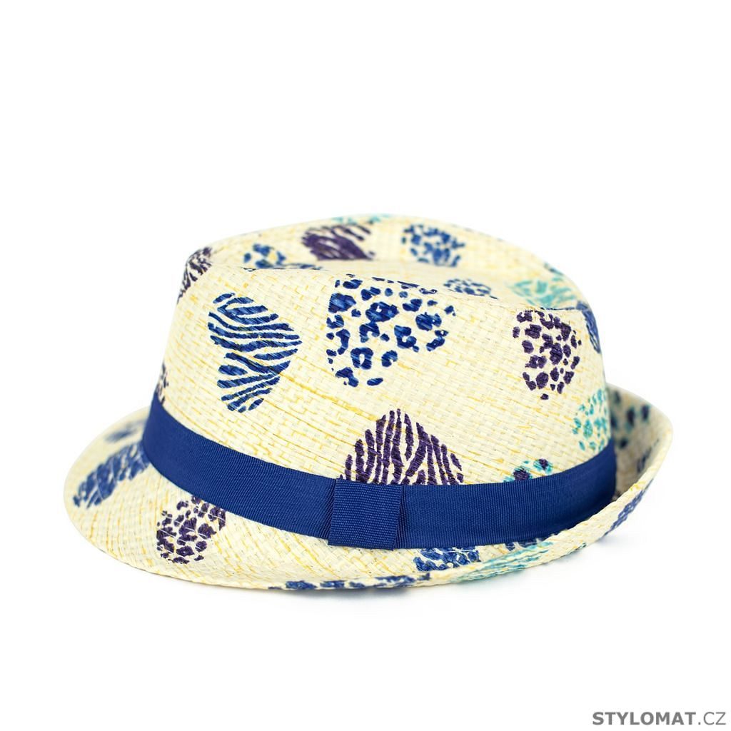 Dětský klobouk Uličník s modrou stuhou - Art of Polo - Dětské klobouky
