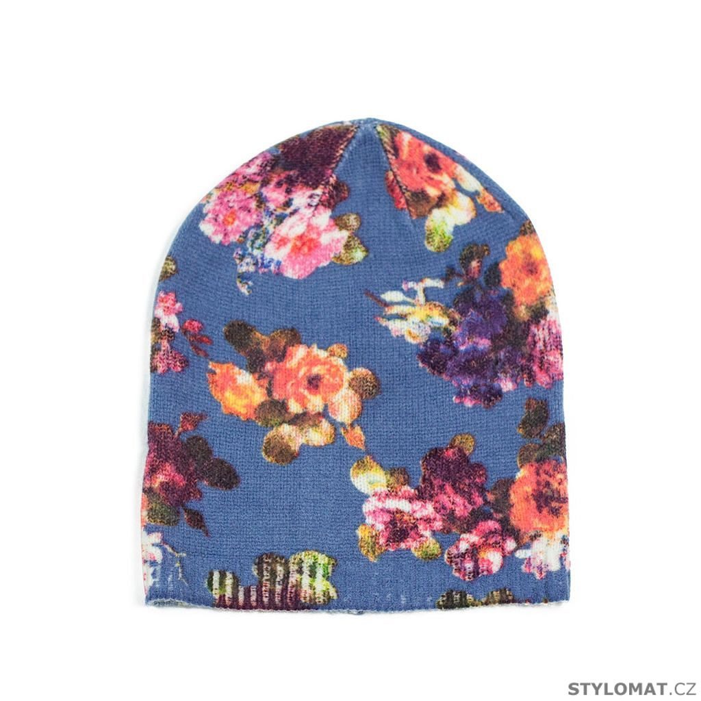 Veselá čepice s květovým potiskem - Art of Polo - Tenké jarní čepice