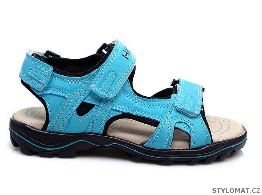 Sportovní modré dámské sandály - HAKER - Sandále