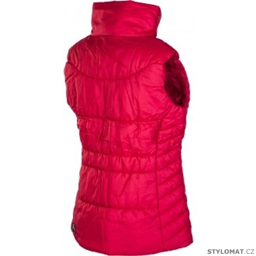 Dámská růžová prošívaná vesta Puma ESS PADDED VEST - Redial - Pletené vesty