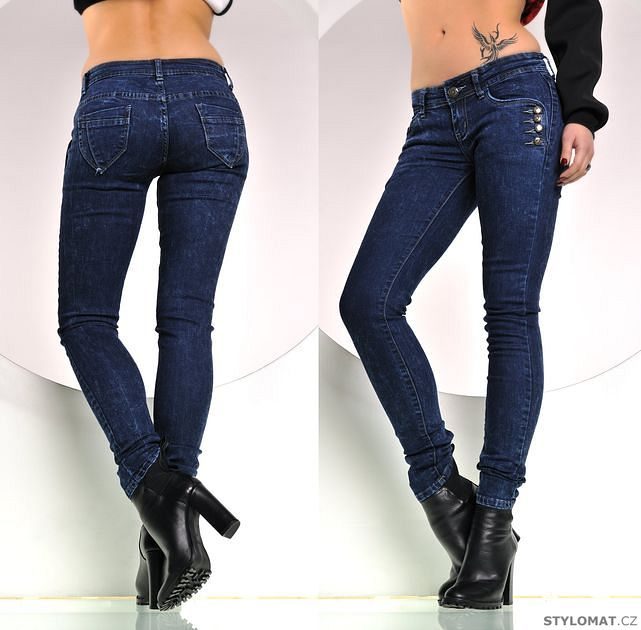 Módní uplé džíny - Fashion - Jeansy