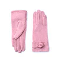 Dámské elegantní rukavice světle růzové