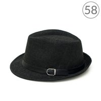 Letní klobouk Trilby Classic černý v.58
