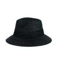 Černý klobouk s černou stuhou