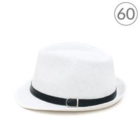 Letní klobouk Trilby Classic bílý
