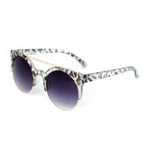Sluneční brýle Gaga punk s šedým leopardím vzorem
