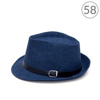 Letní klobouk Trilby Classic modrý