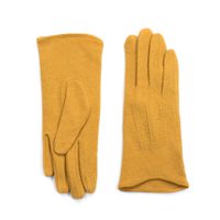 Dámské elegantní rukavice žluté