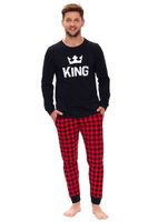 Pánské pyžamo King černé