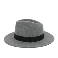 Elegantní dámský klobouk šedý