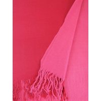Jednobarevný šál růžový